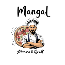 Mangal Pizza und Grill logo.